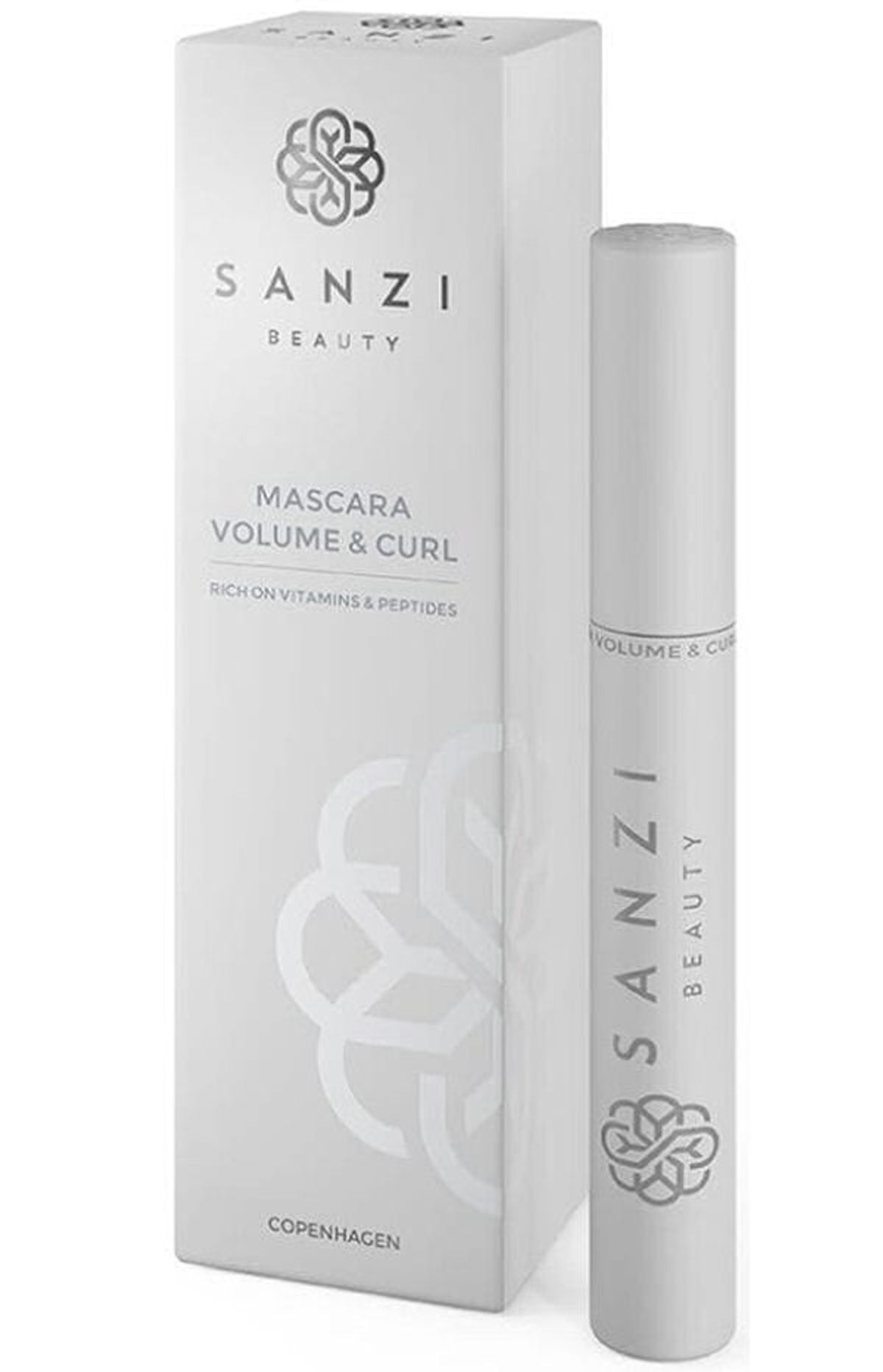 Sanzi beauty mascara volume & curl black 6ml