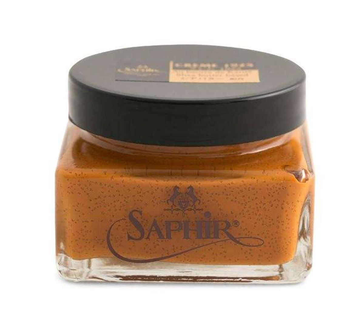 Saphir Sko -creme nr. 3 Lysebrunt 75 ml glas