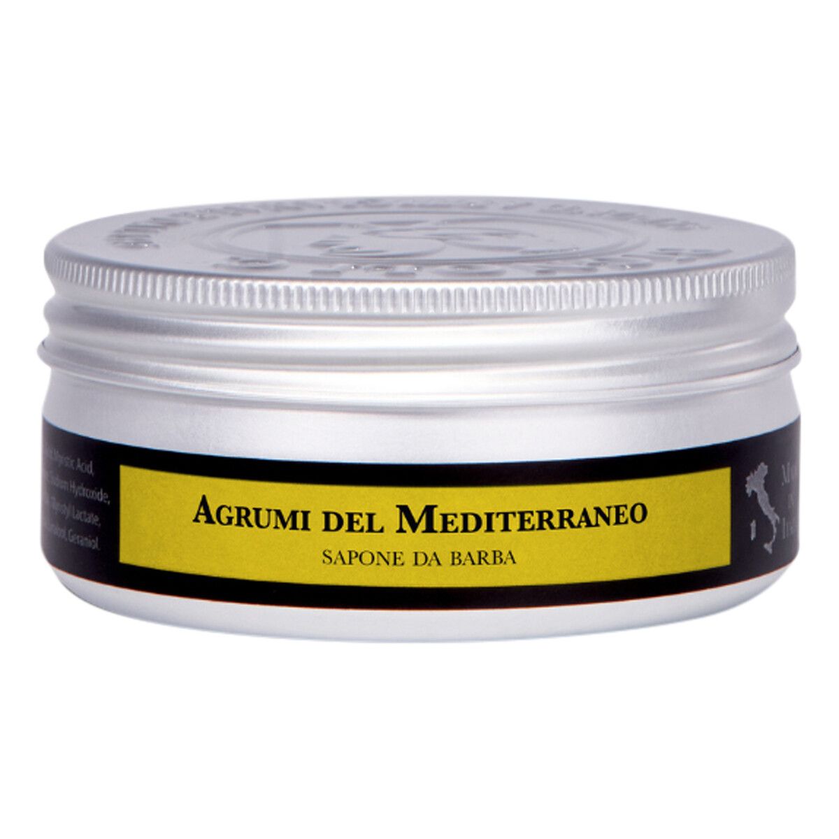 Saponificio Bignoli Barbercreme, Agrumi del mediterraneo, 175 gr.