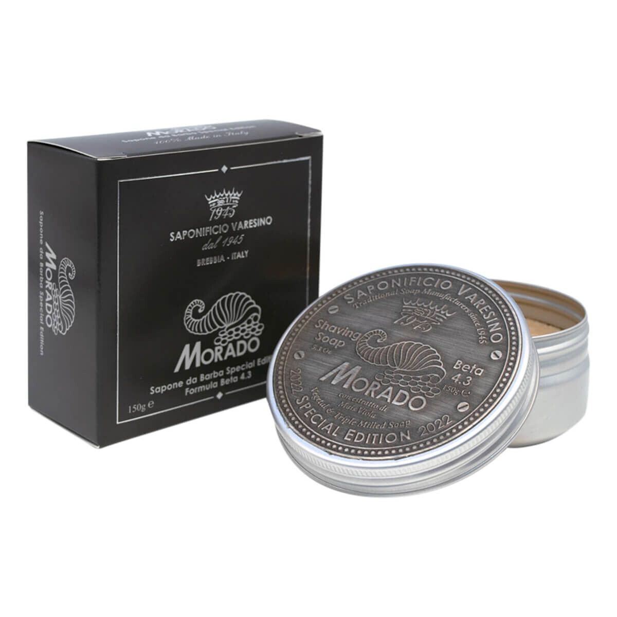 Saponificio Varesino Barbersæbe, Morado, 150 gr.