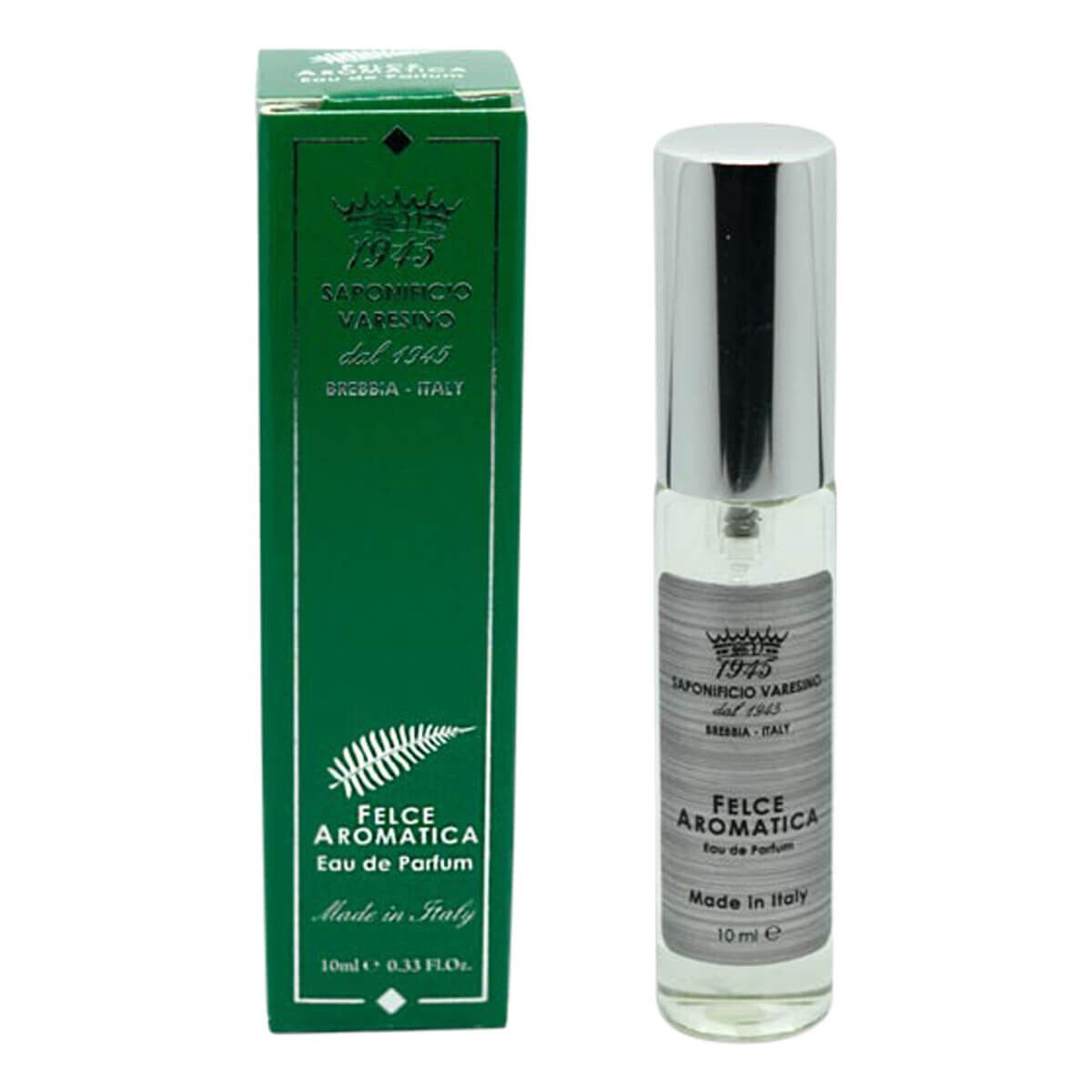 Saponificio Varesino Eau de Parfum, Felce Aromatica, 10 ml.