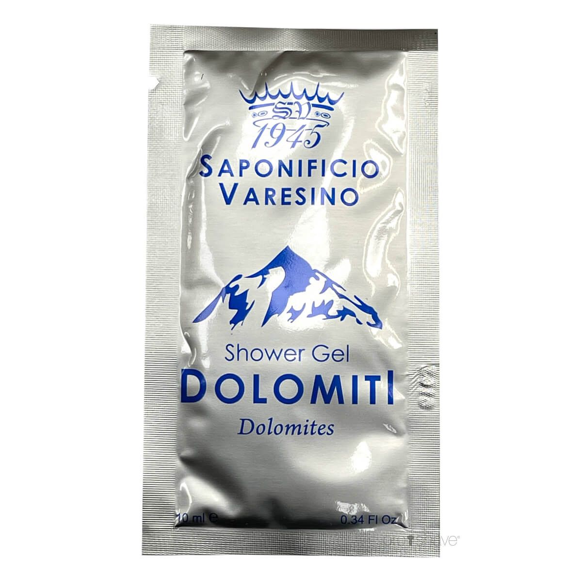 Saponificio Varesino Shower Gel, Dolomiti, Sample, 10 ml.