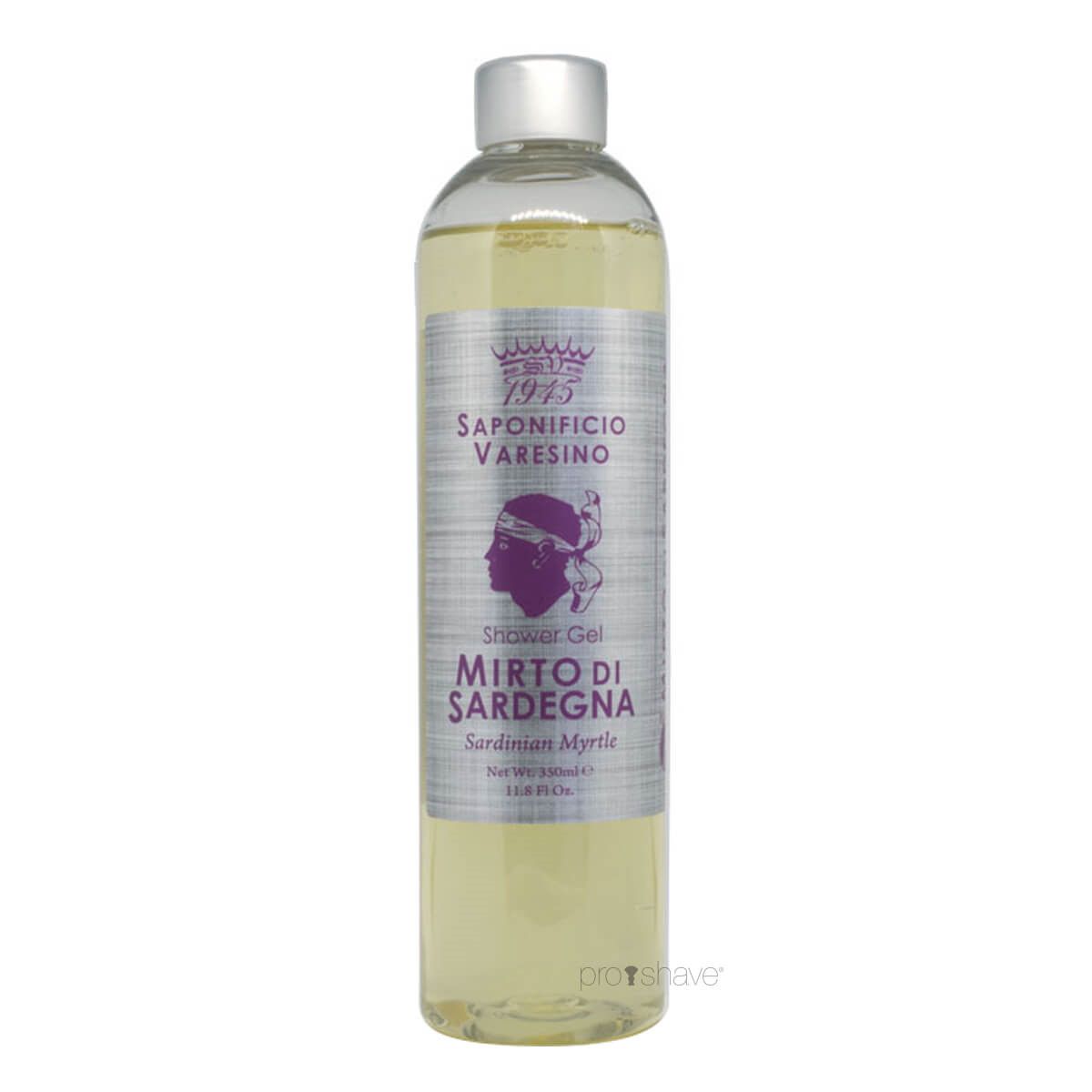 Saponificio Varesino Shower Gel, Mirto di Sardegna, 350 ml.