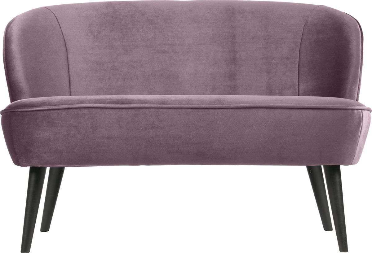 Sara, 2-personers sofa, lilla, H73x110x72 cm