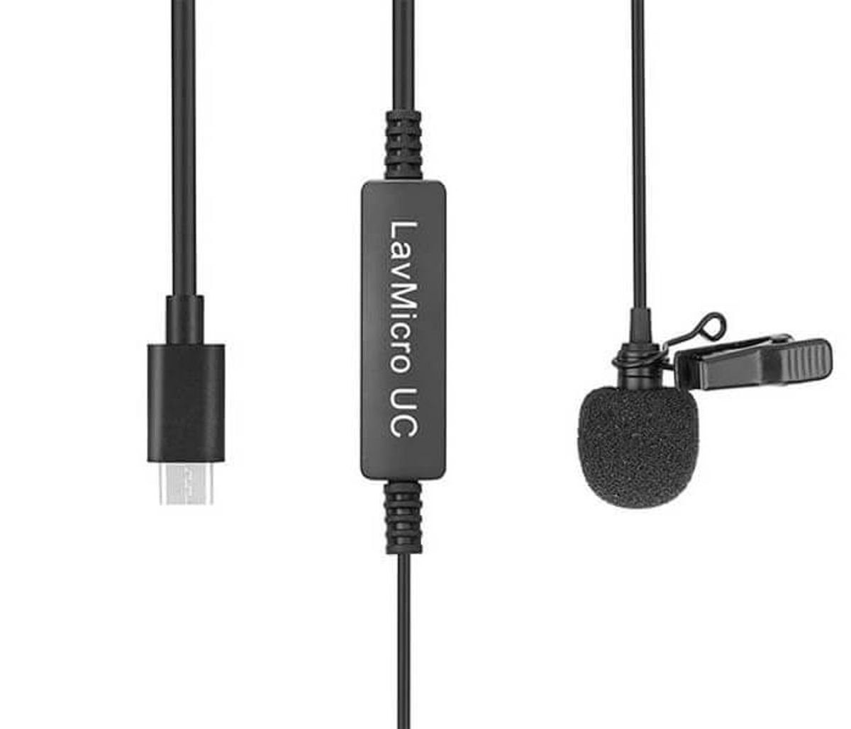 Saramonic LavMicro UC klemme-mikrofon til USB-C