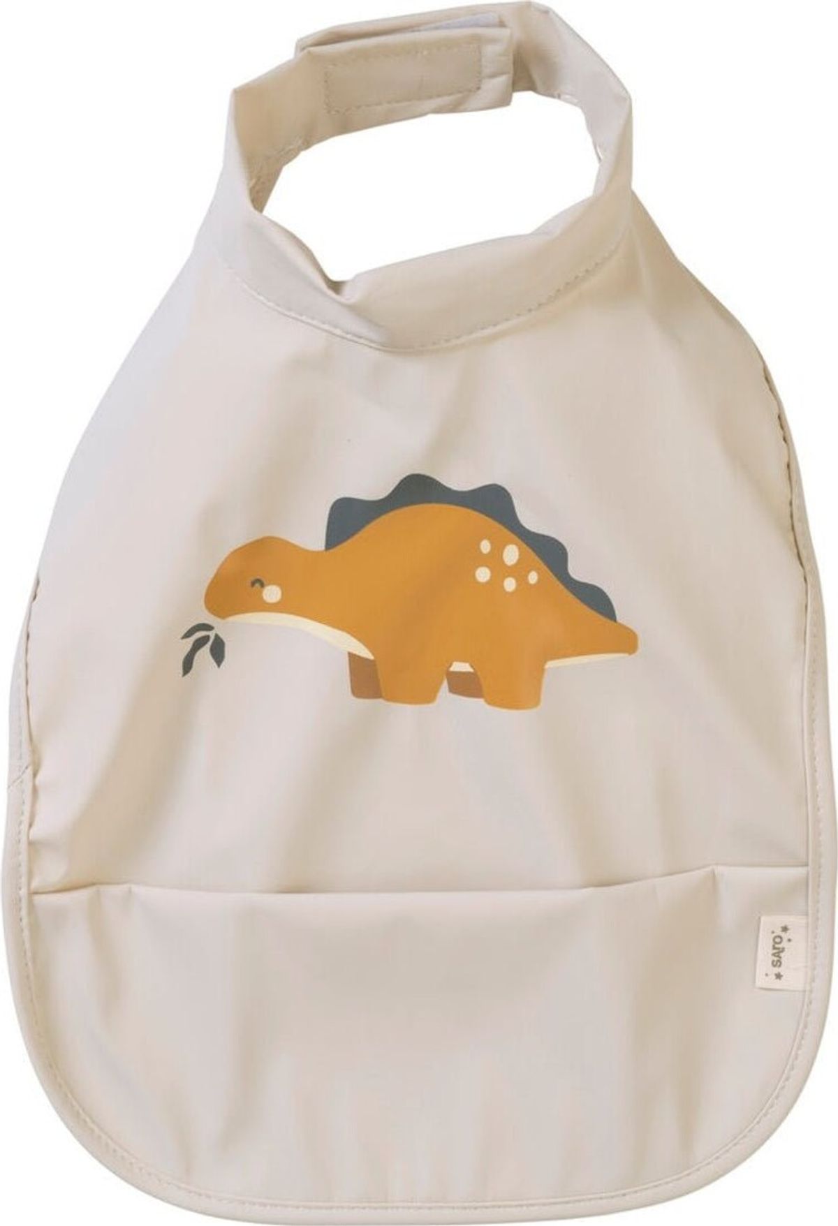 Saro Baby - Waterproof Bib - Sand (sao16561)