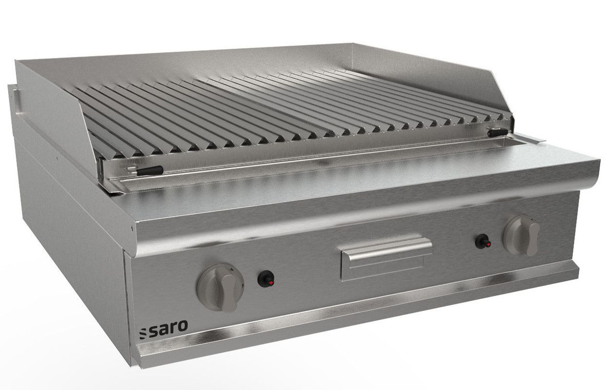 SARO Gas lavasten grill bordplade model LQ / BS2BB