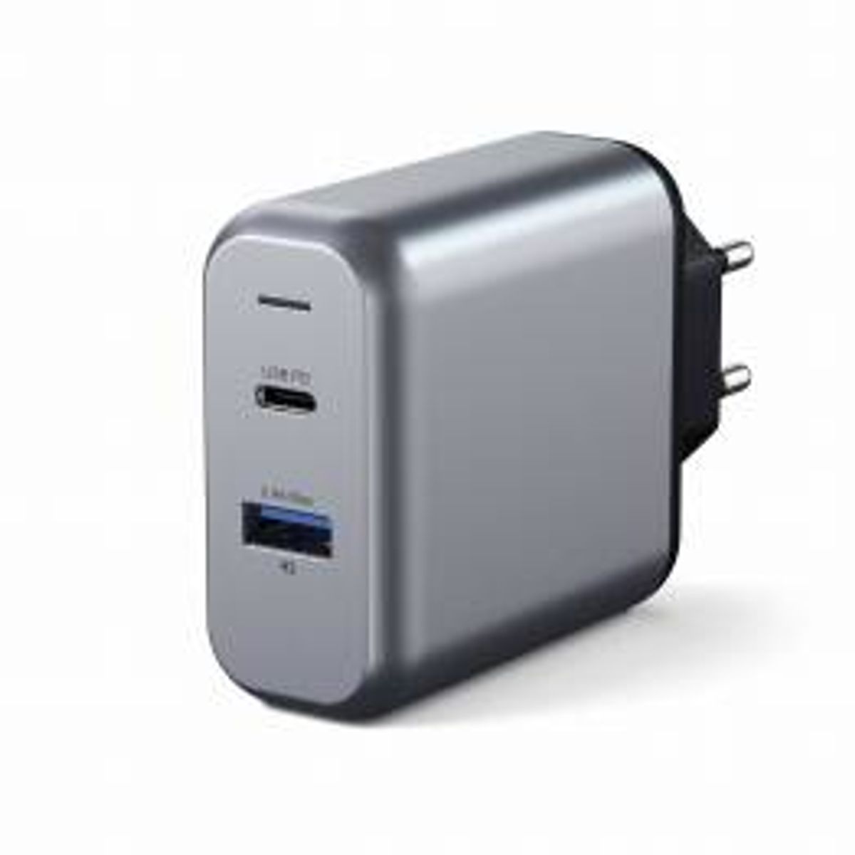 Satechi 30W USB-C PD & USB-A Vægoplader, Space Grey