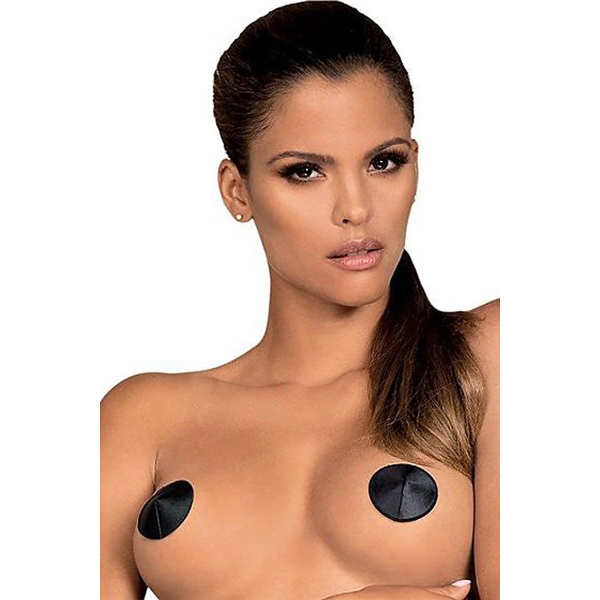 Satin runde pasties nippel cover