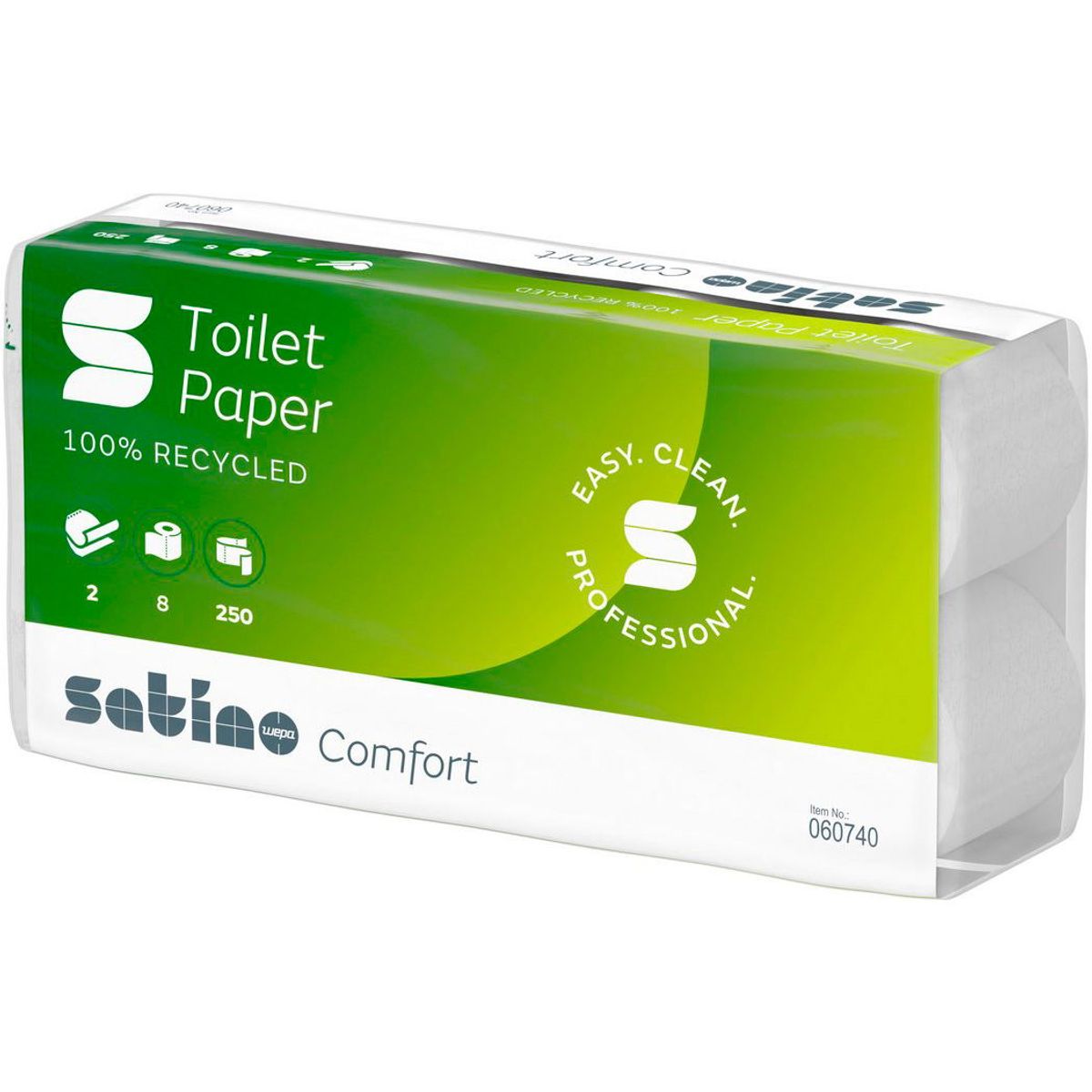 Satino Comfort toiletpapir hvid 2Lag