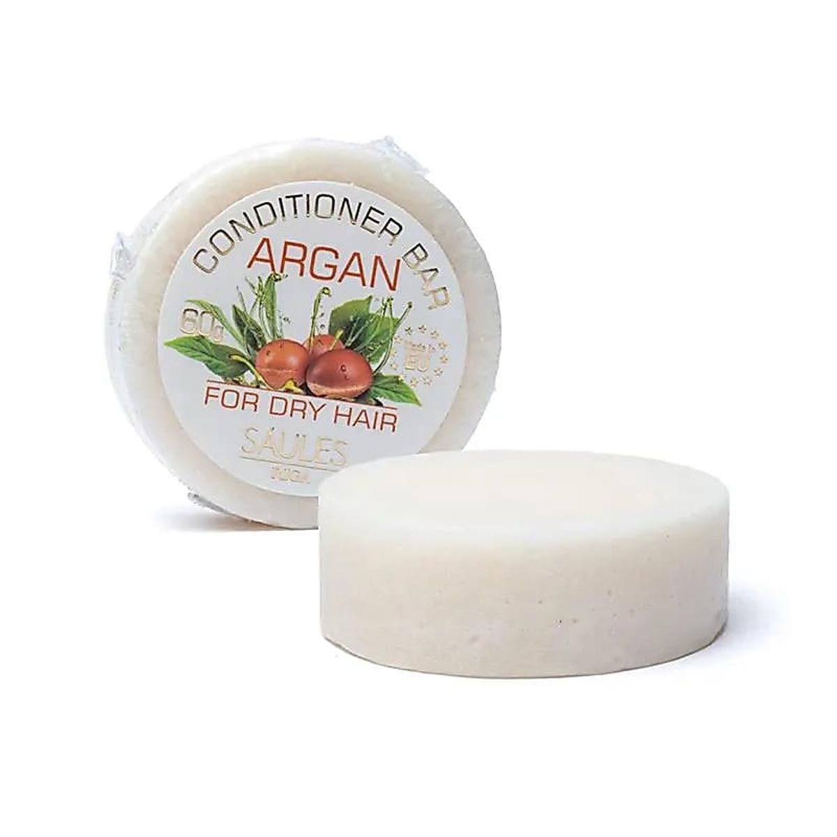 SAULES RIGA - CONDITIONER BAR M. ARGAN OIL - TØRT & BESKADIGET HÅR - Shampoo Bar - SAULES RIGA - StudioBuus