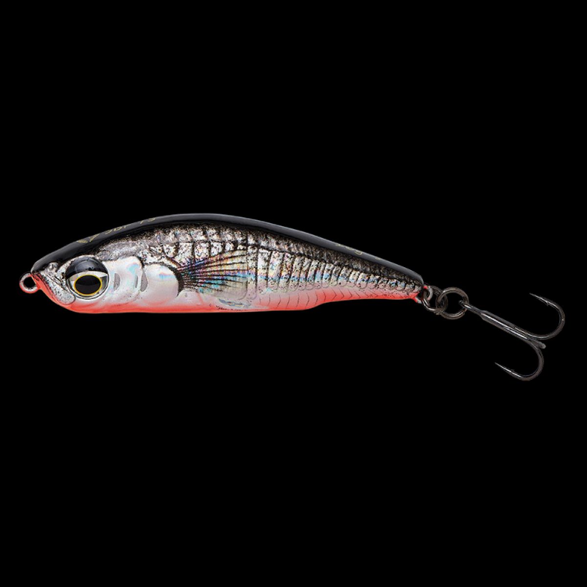 Savage Gear 13G 3D Sticklebait Pencil Wobler Black Red