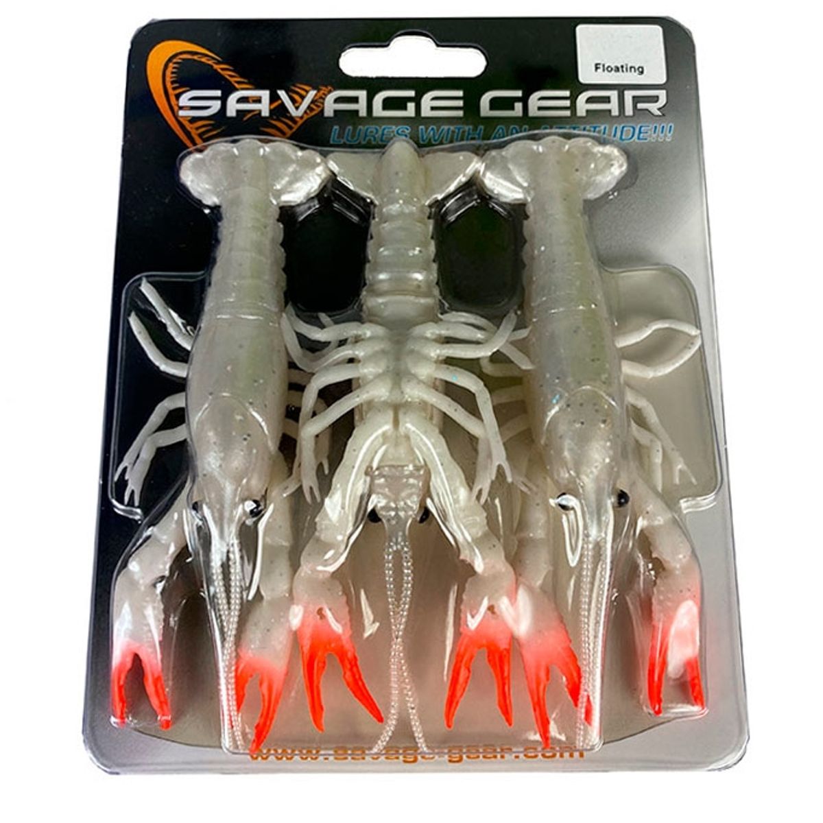 Savage Gear 3D Crayfish-ghost-12,5 cm - Gummisfisk, shad, jig