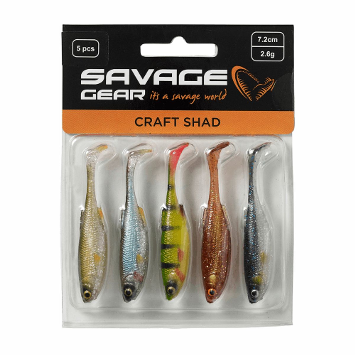 Savage Gear Craft Shad Clearwater Mix