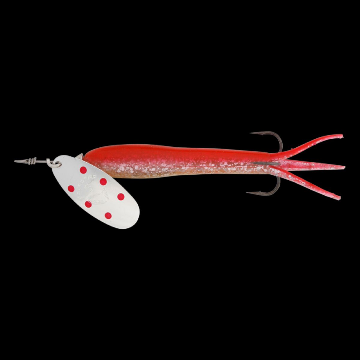 Savage Gear Flying Eel #3 23g Spinner Red Silver