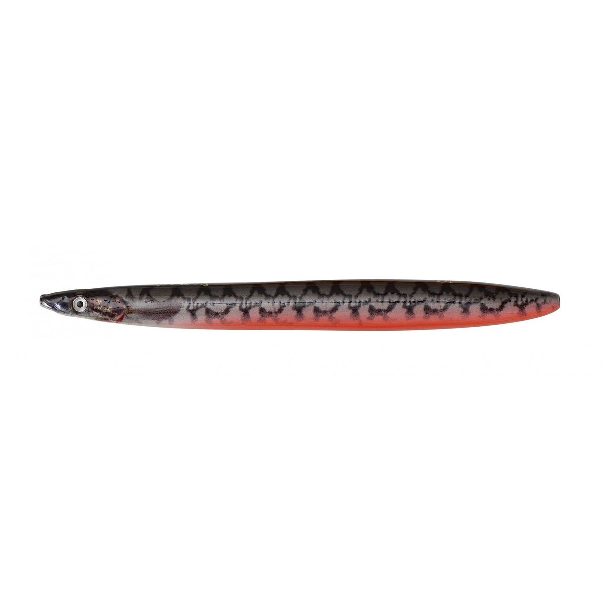 Savage Gear Line Thru Sandeel 11 g 85 mm Wobler Red Black Pout