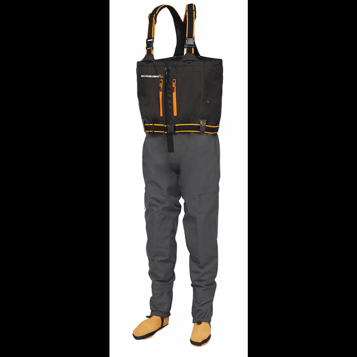 Savage Gear SG8 Chest Zip Åndbare Waders - XL