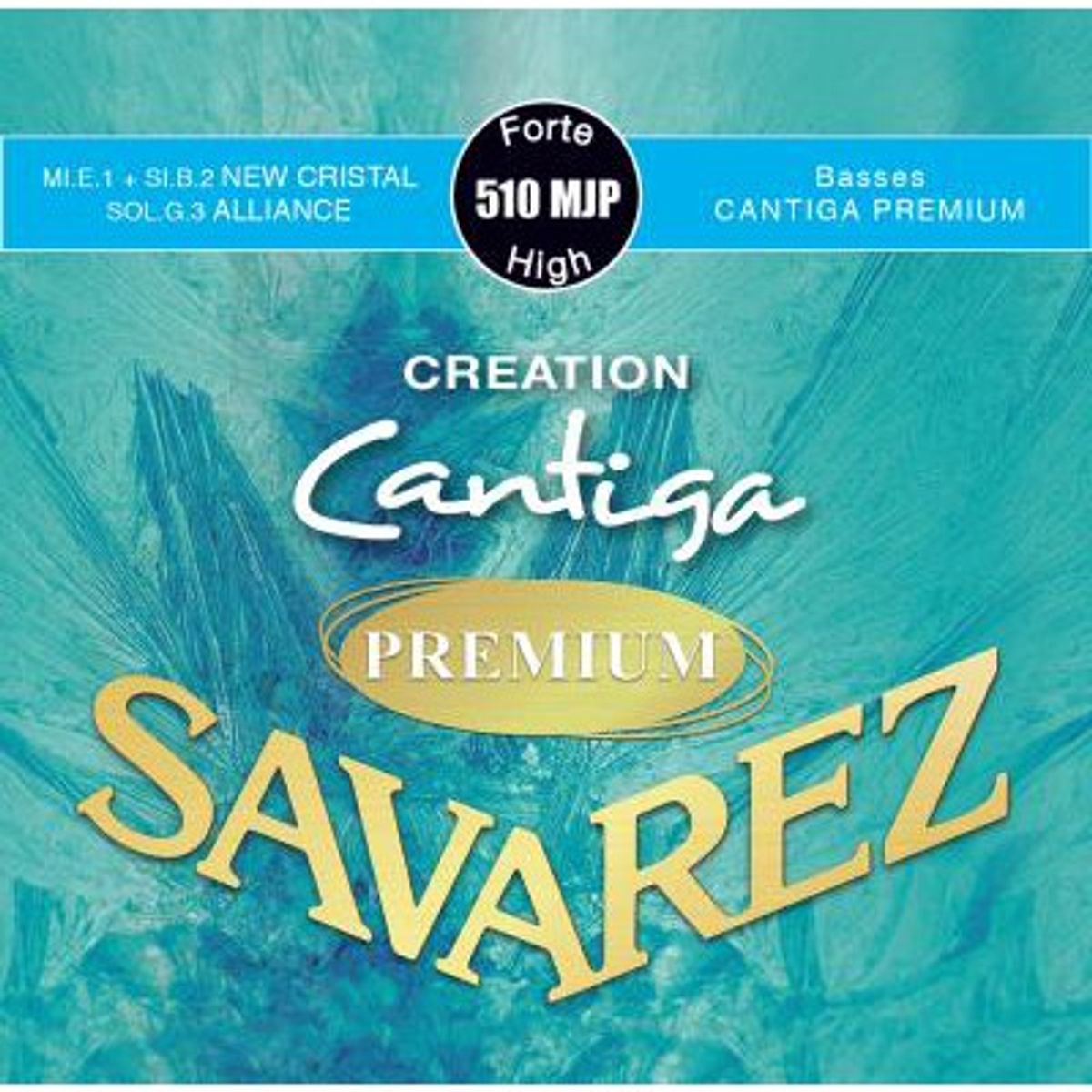 Savarez 510MJP Creation Cantiga spansk guitar-strenge, blå