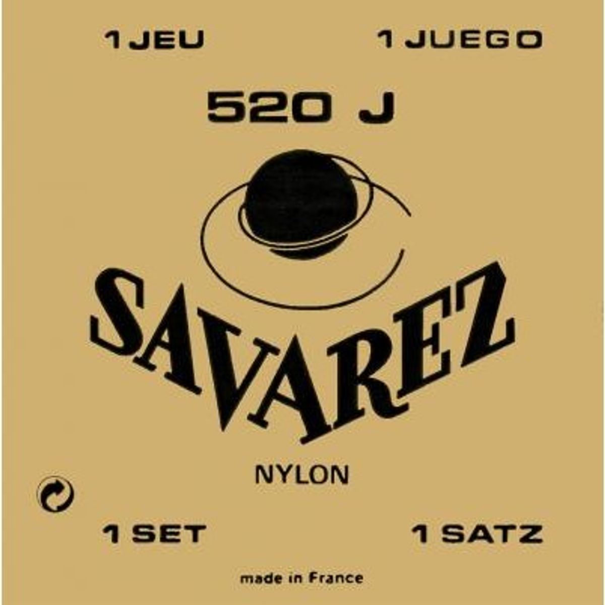 Savarez 520J spansk guitar-strenge, gul