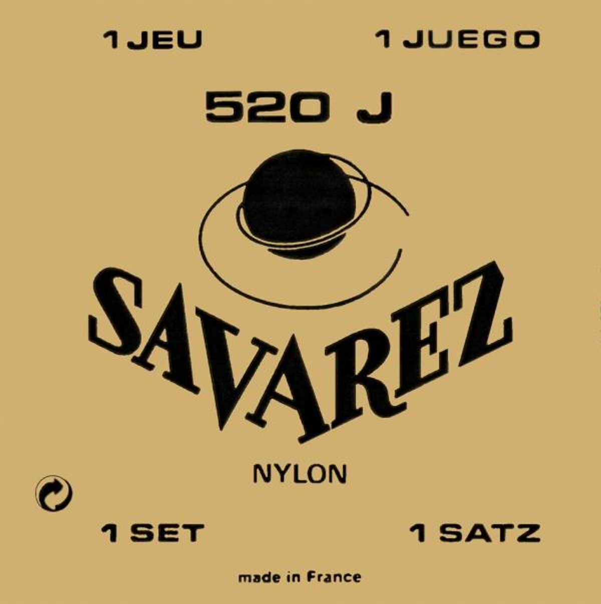 Savarez 520J Very High Tension - Spansk guitar strenge