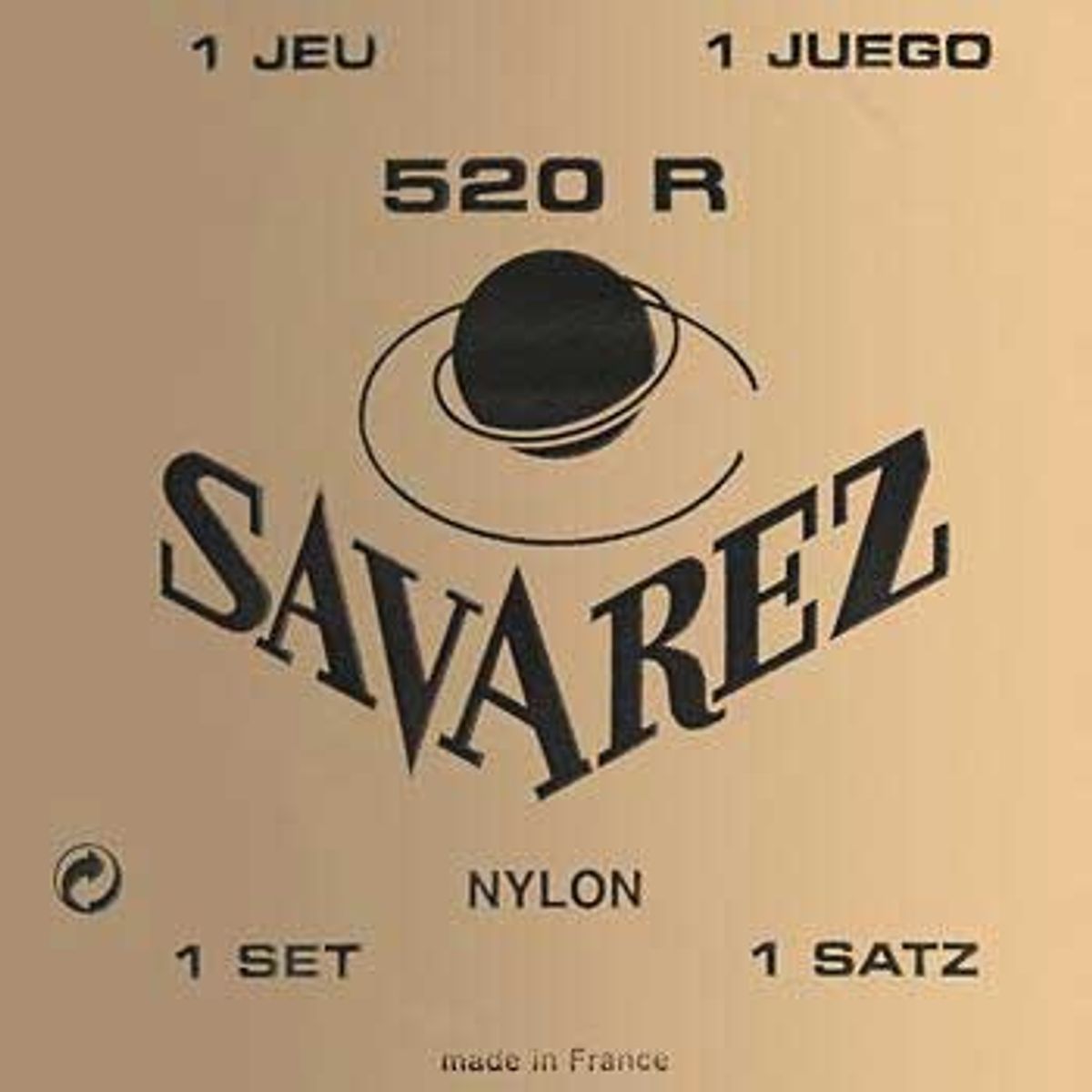 Savarez 520R High Tension - Spansk guitar strenge