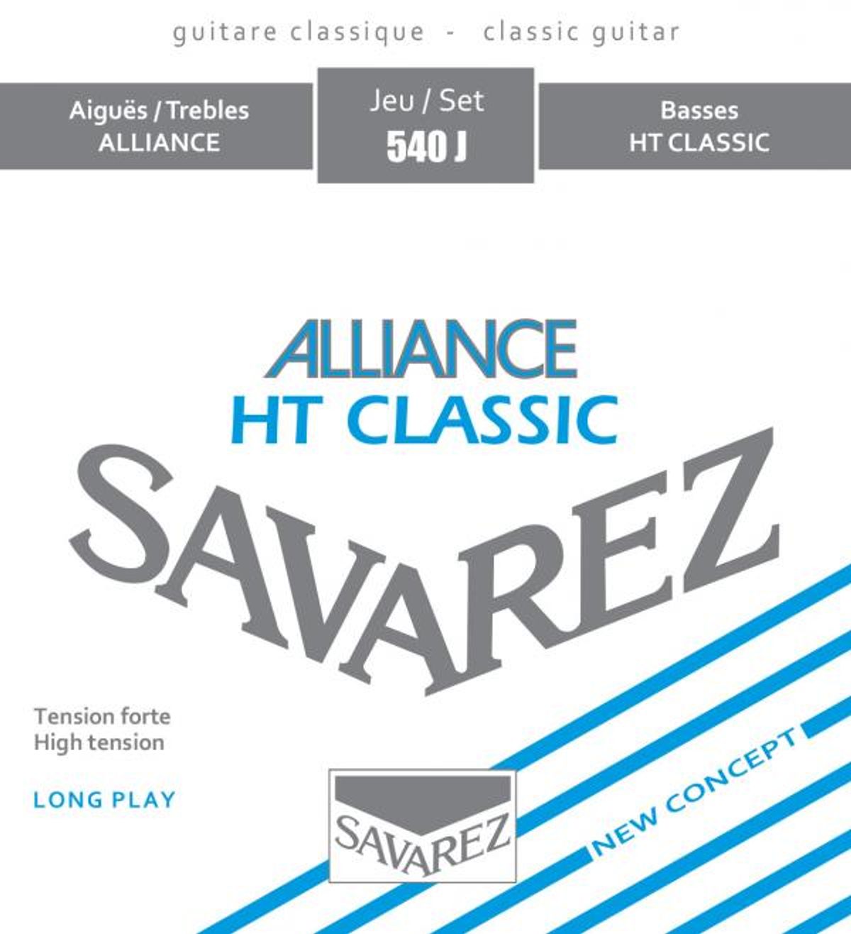 Savarez 540J High Tension - Spansk guitar strenge