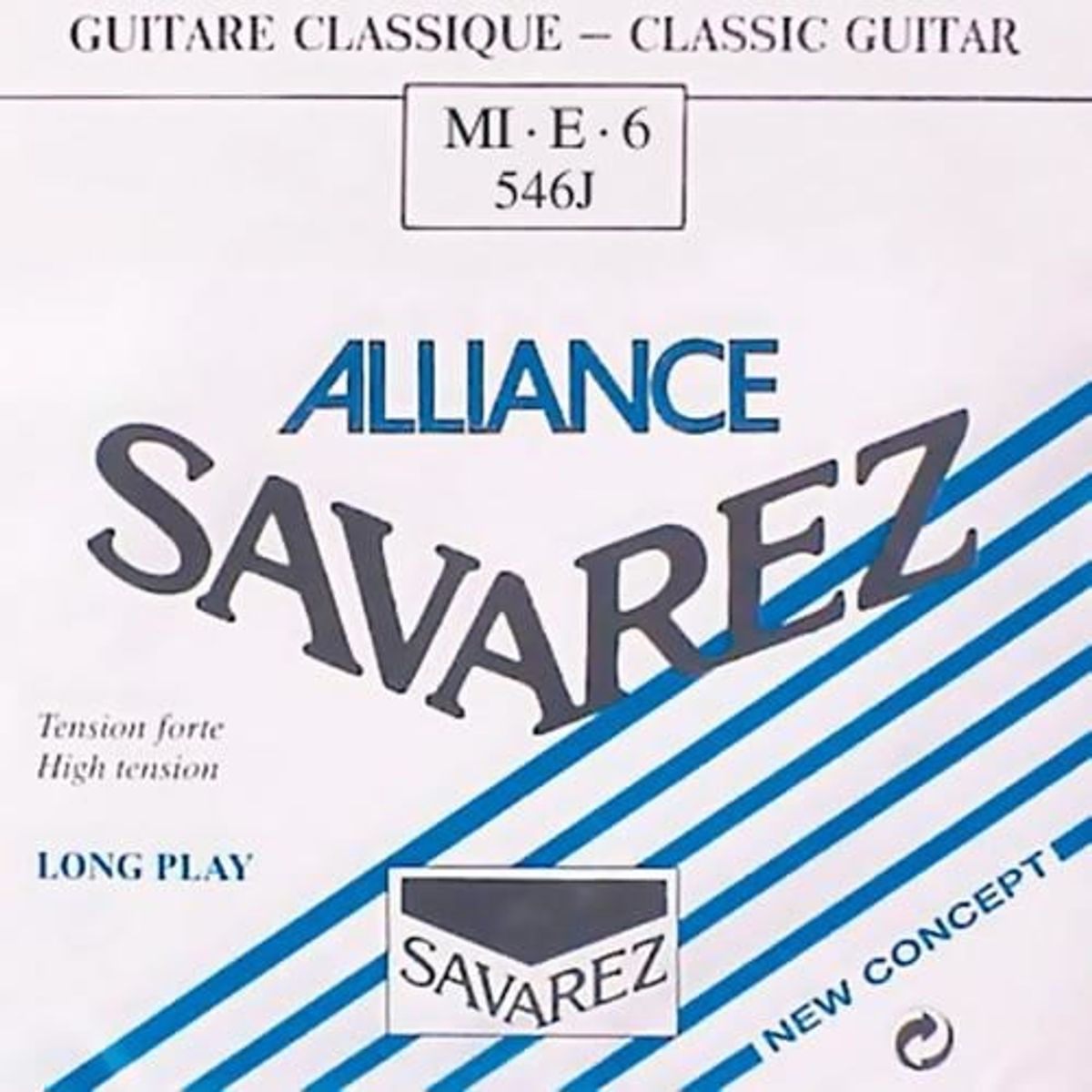 Savarez 546J Alliance E6 løs spansk guitar-streng, blå