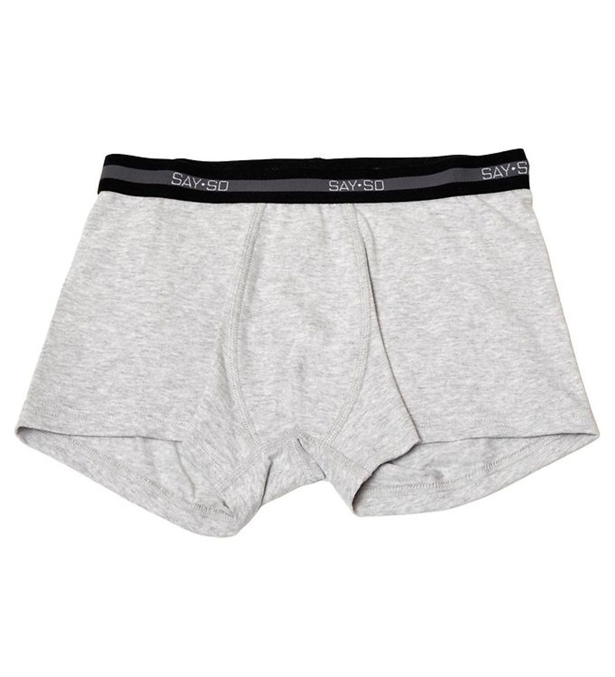 Say-So Boxershorts - Gråmeleret