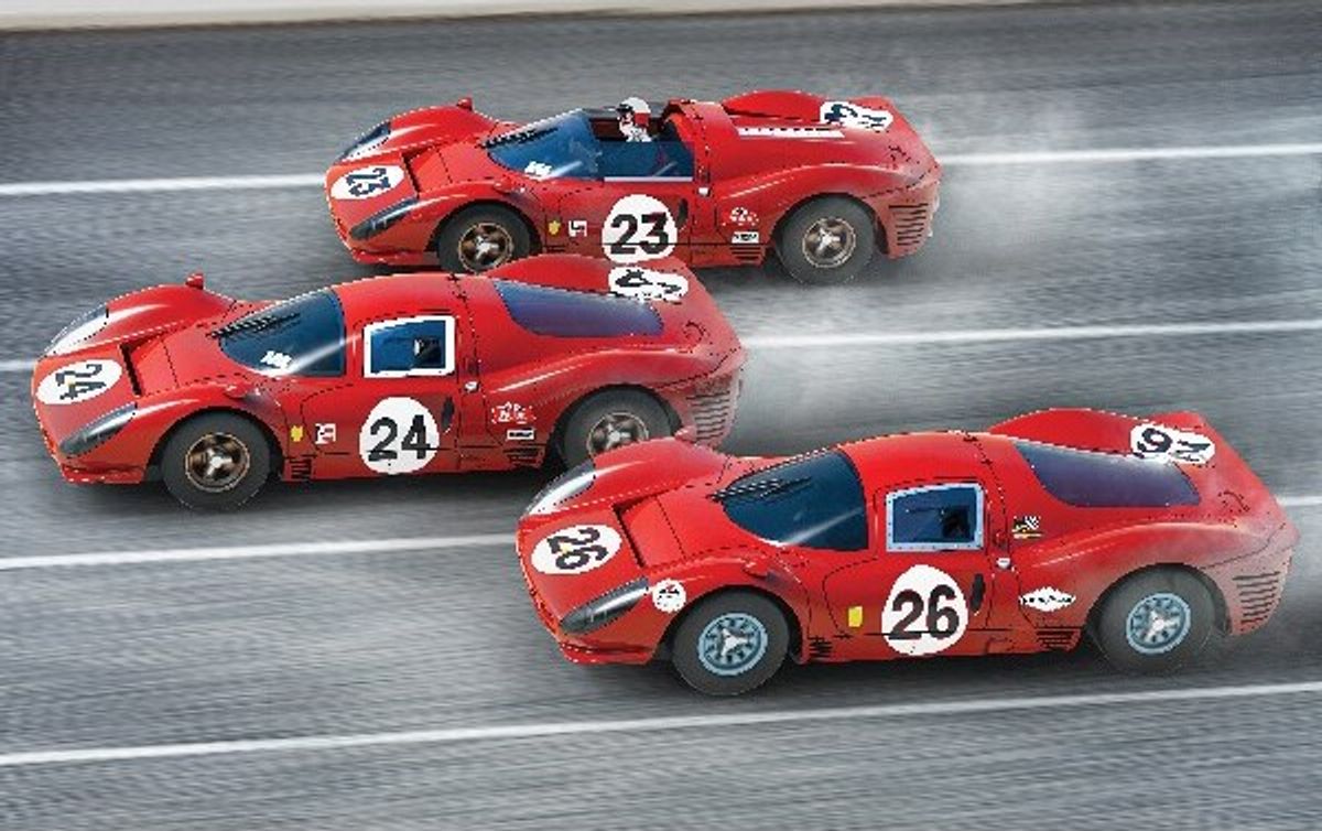 Scalextric - 1967 Daytona 24 - 3 Stk - 1:32 - C4391a