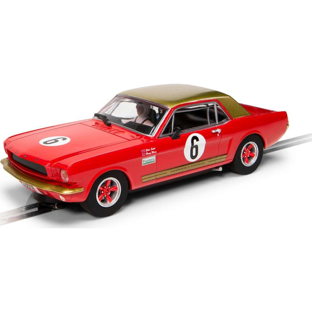 Scalextric Bil - Ford Mustang Alan Mann - C4339