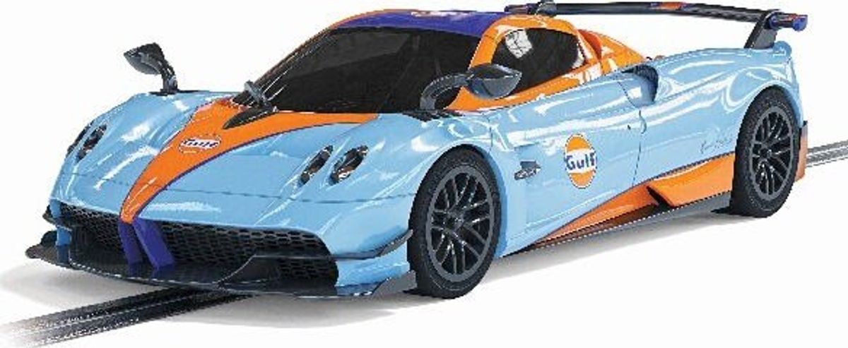 Scalextric Bil - Pagani Huayra Bc Roadster - Gulf Edition - C4335