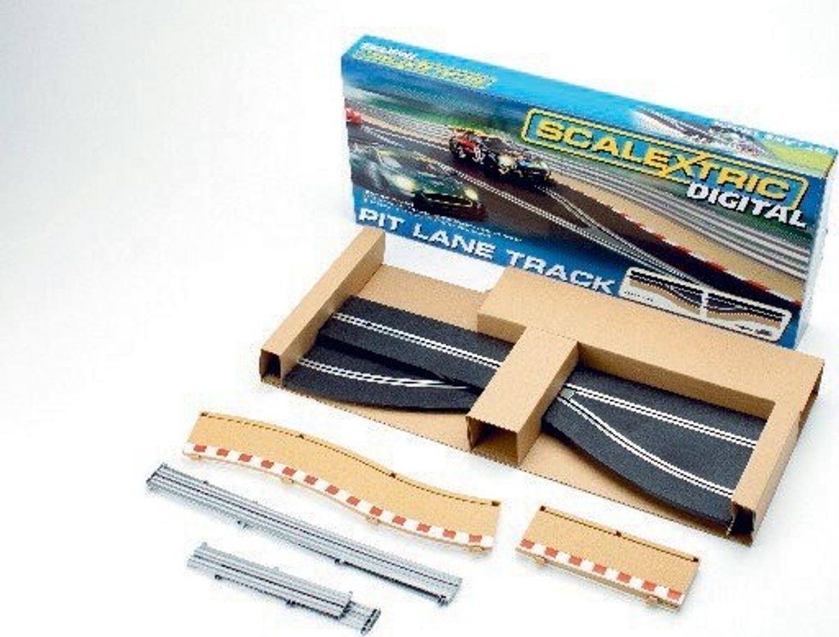 Scalextric Skinner - Pit Lane - Left Hand - 2 Stk - C7014