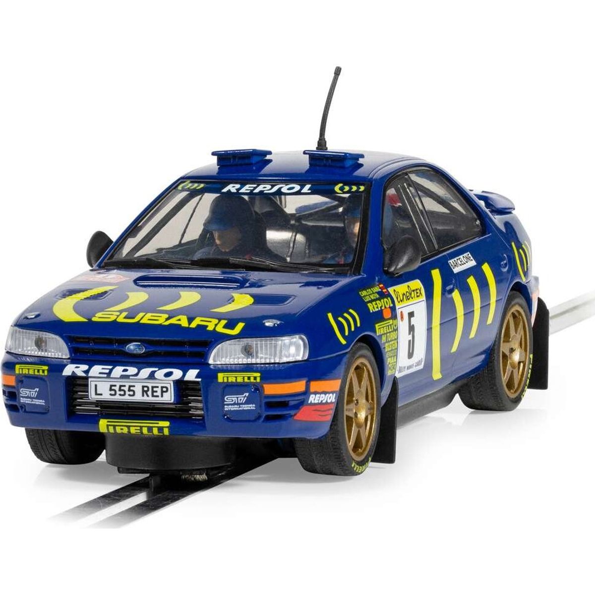 Scalextric - Subaru Impreza Wrx Bil - 1995 Carlos Sainz - 1:32 - C4555