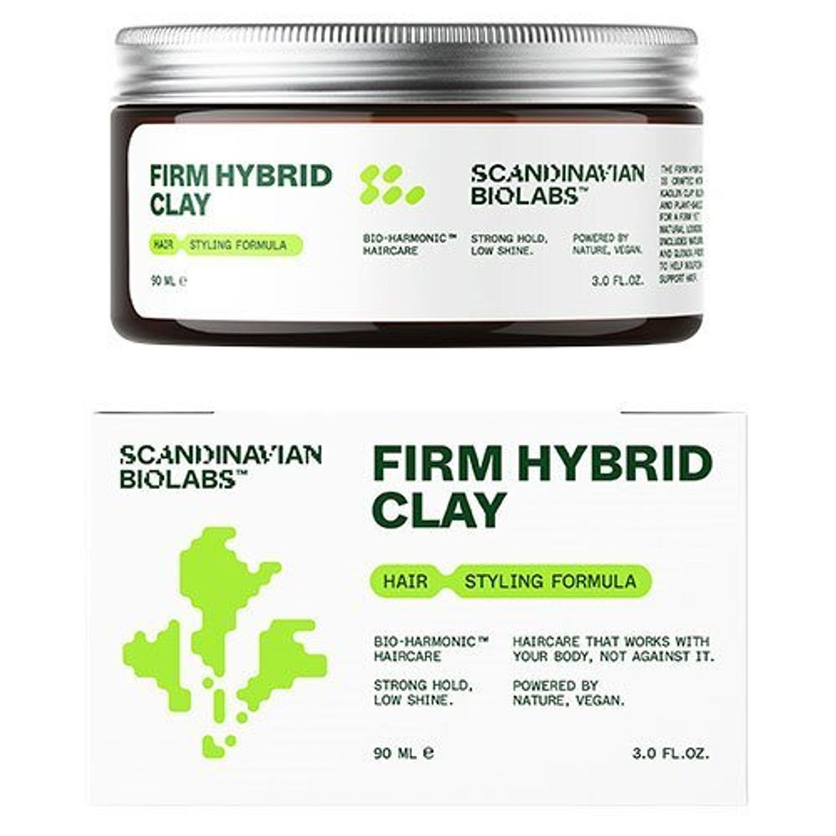 Scandinavian Biolabs Firm Hybrid Clay, 90ml.