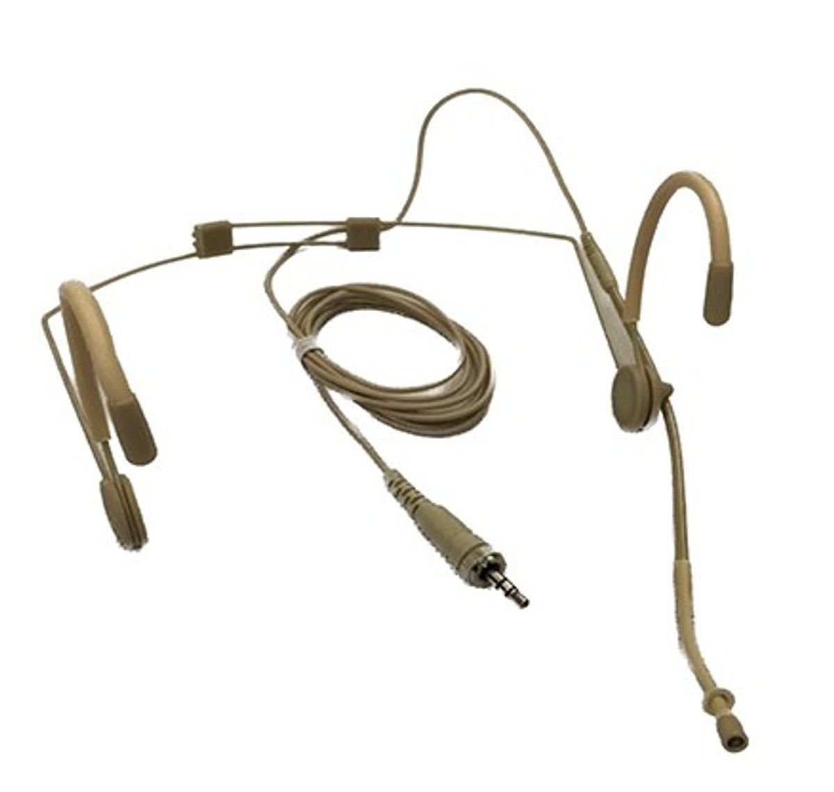 Scanmic HS8011-C3 Headset med 3,5mm Minijack omløber stik (Kugle) - Beige