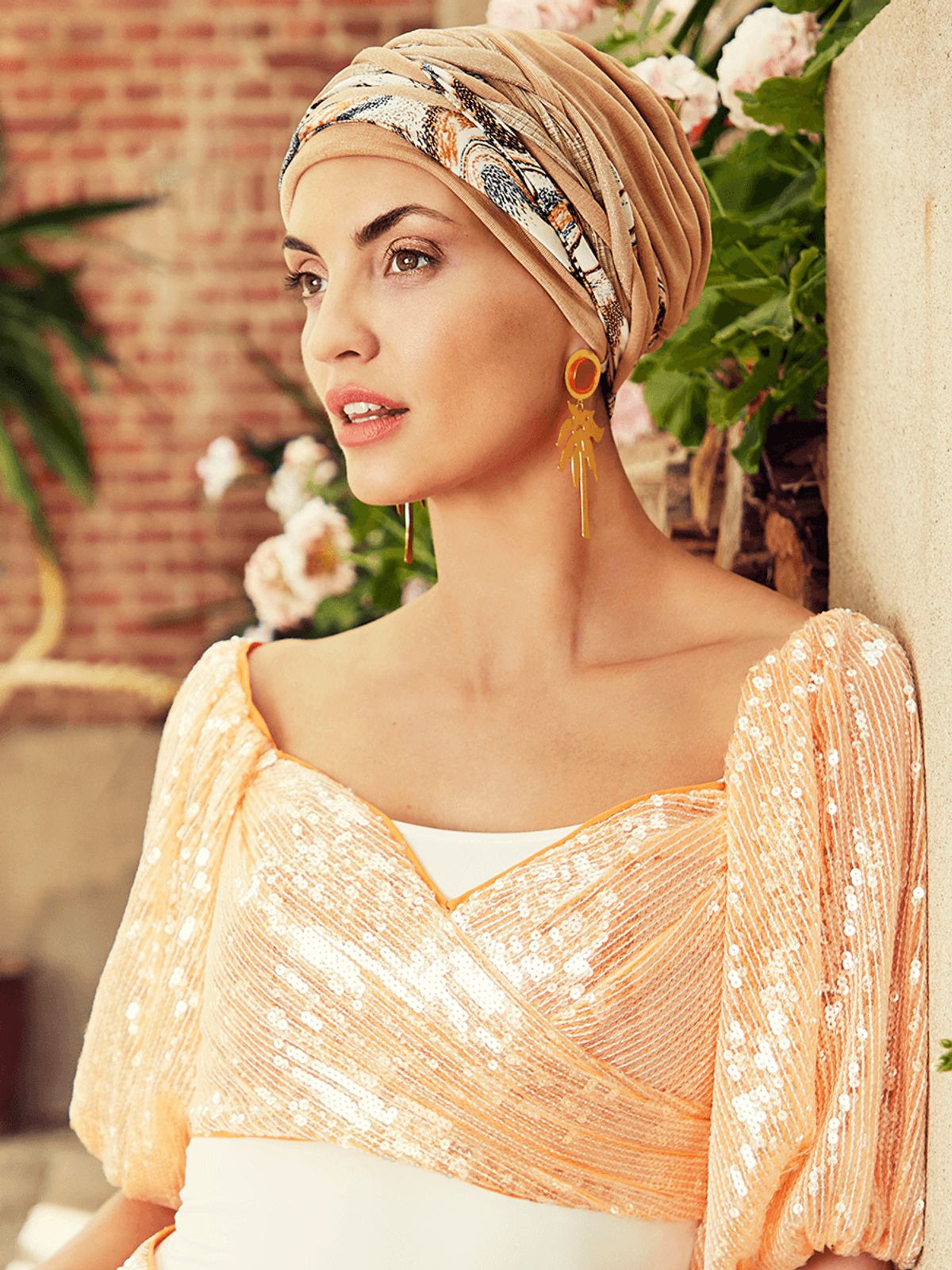 Scarlett Turban | Toffee & Caramel Mix