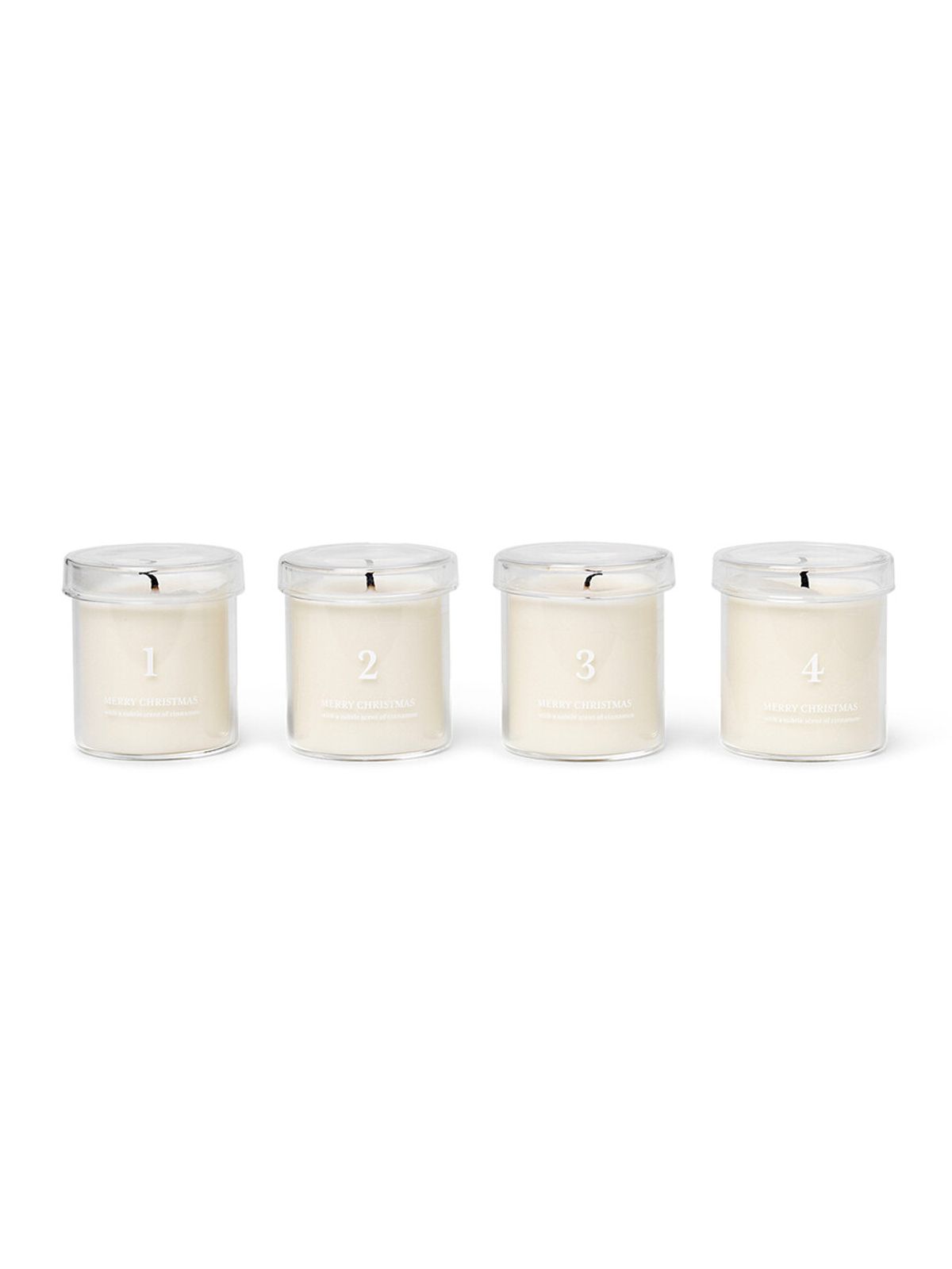 Scented Advent Candles fra Ferm Living (White)