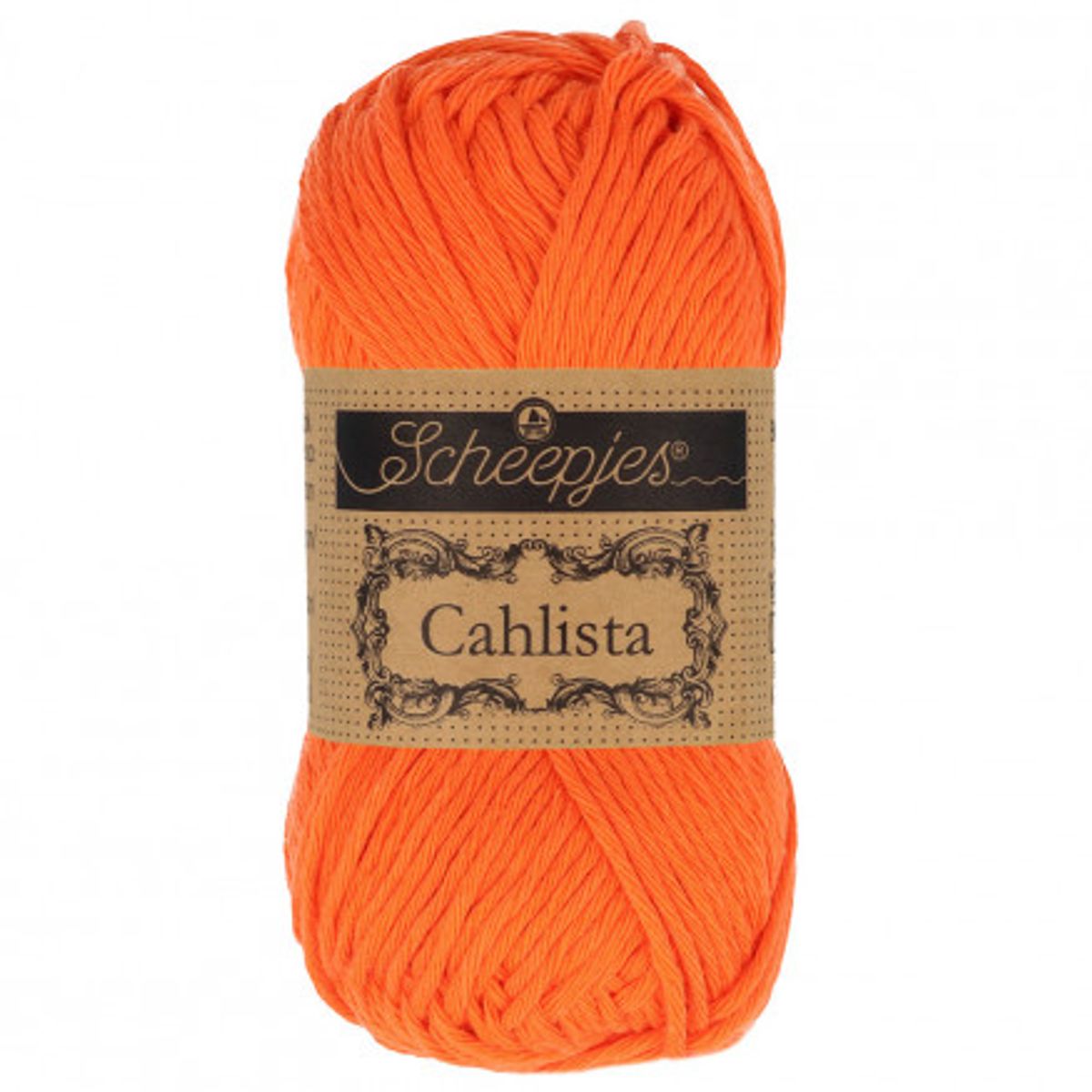 Scheepjes Cahlista Yarn Unicolor 189 Royal Orange