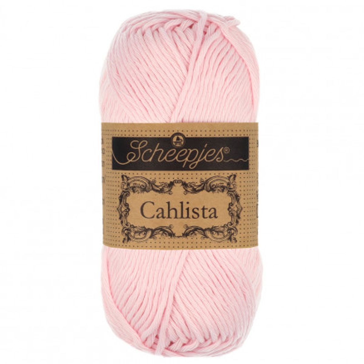 Scheepjes Cahlista Yarn Unicolor 238 Powder Pink