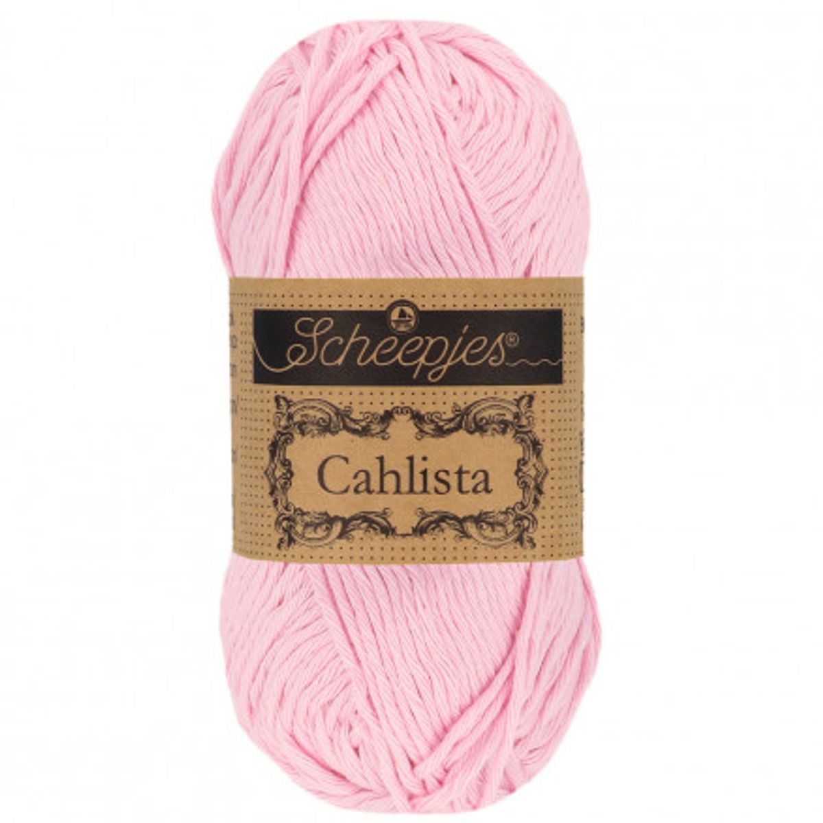 Scheepjes Cahlista Yarn Unicolor 246 Icy Pink