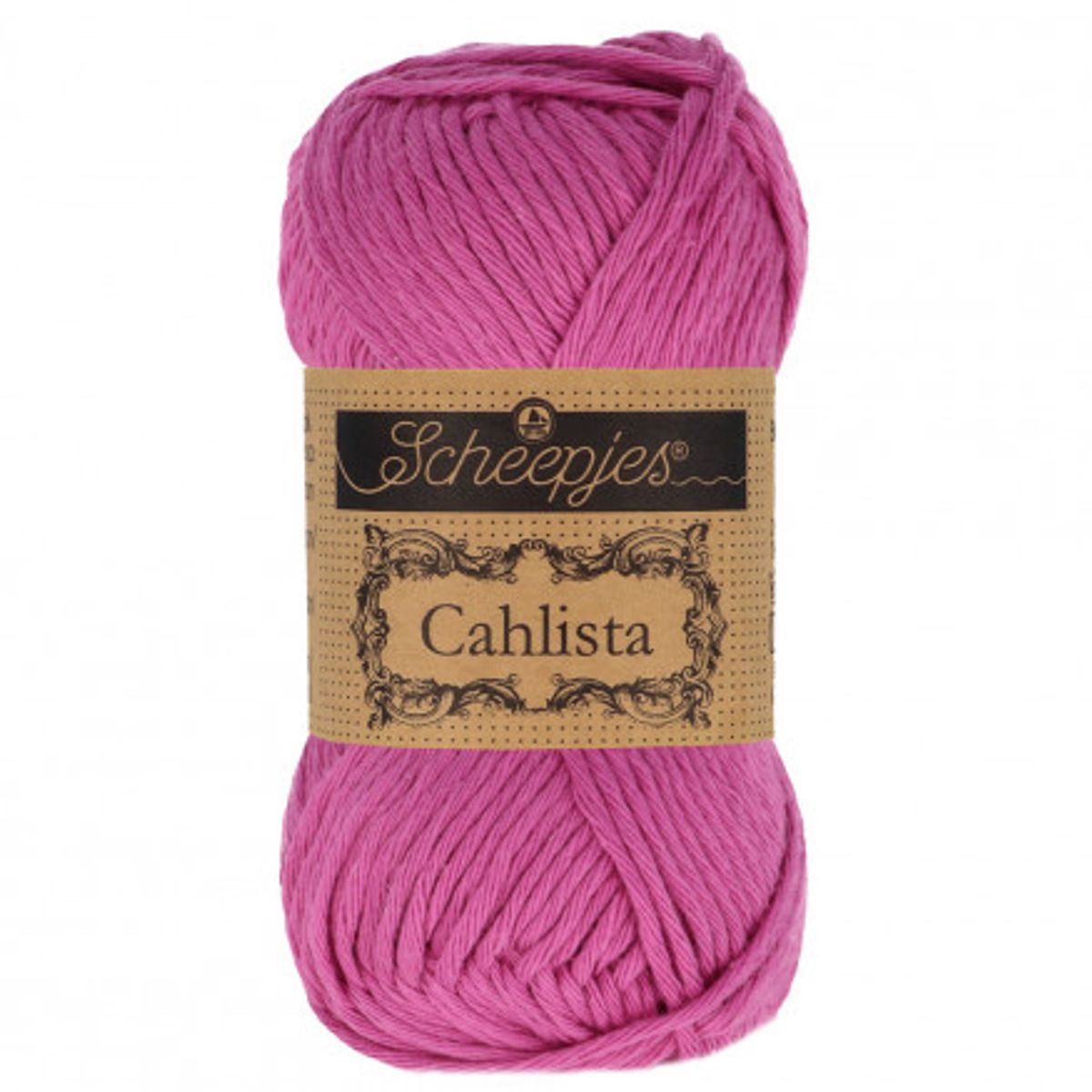 Scheepjes Cahlista Yarn Unicolor 251 Garden Rose