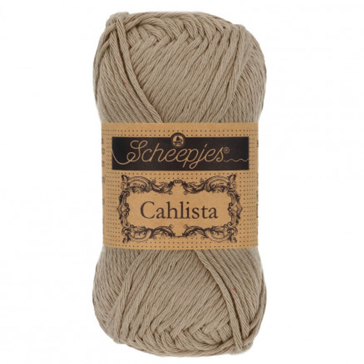 Scheepjes Cahlista Yarn Unicolor 254 Fossil