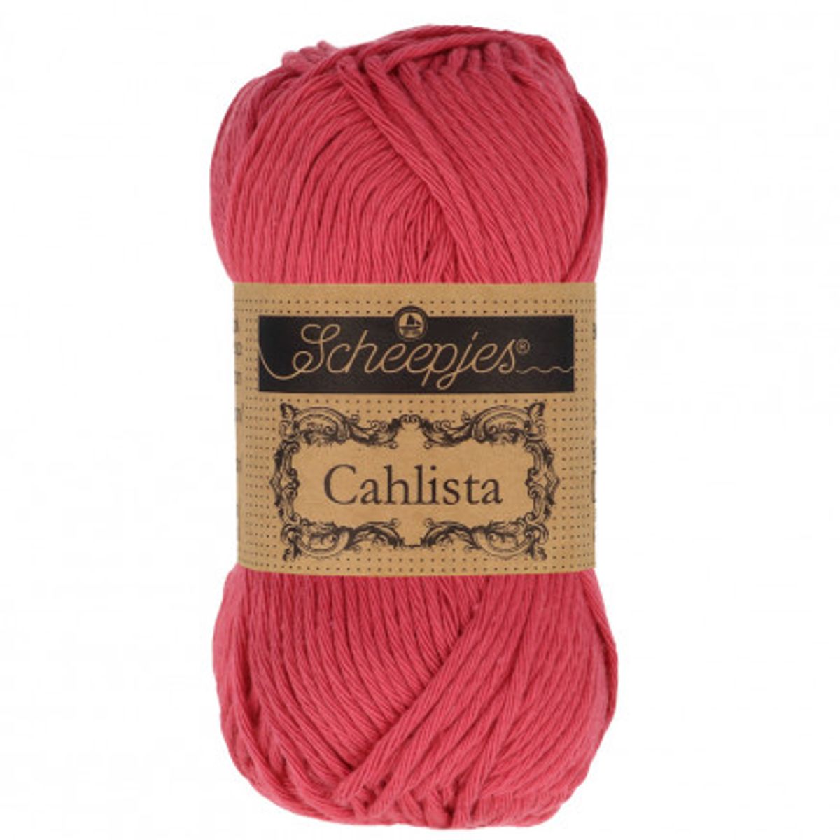 Scheepjes Cahlista Yarn Unicolor 258 Rosewood