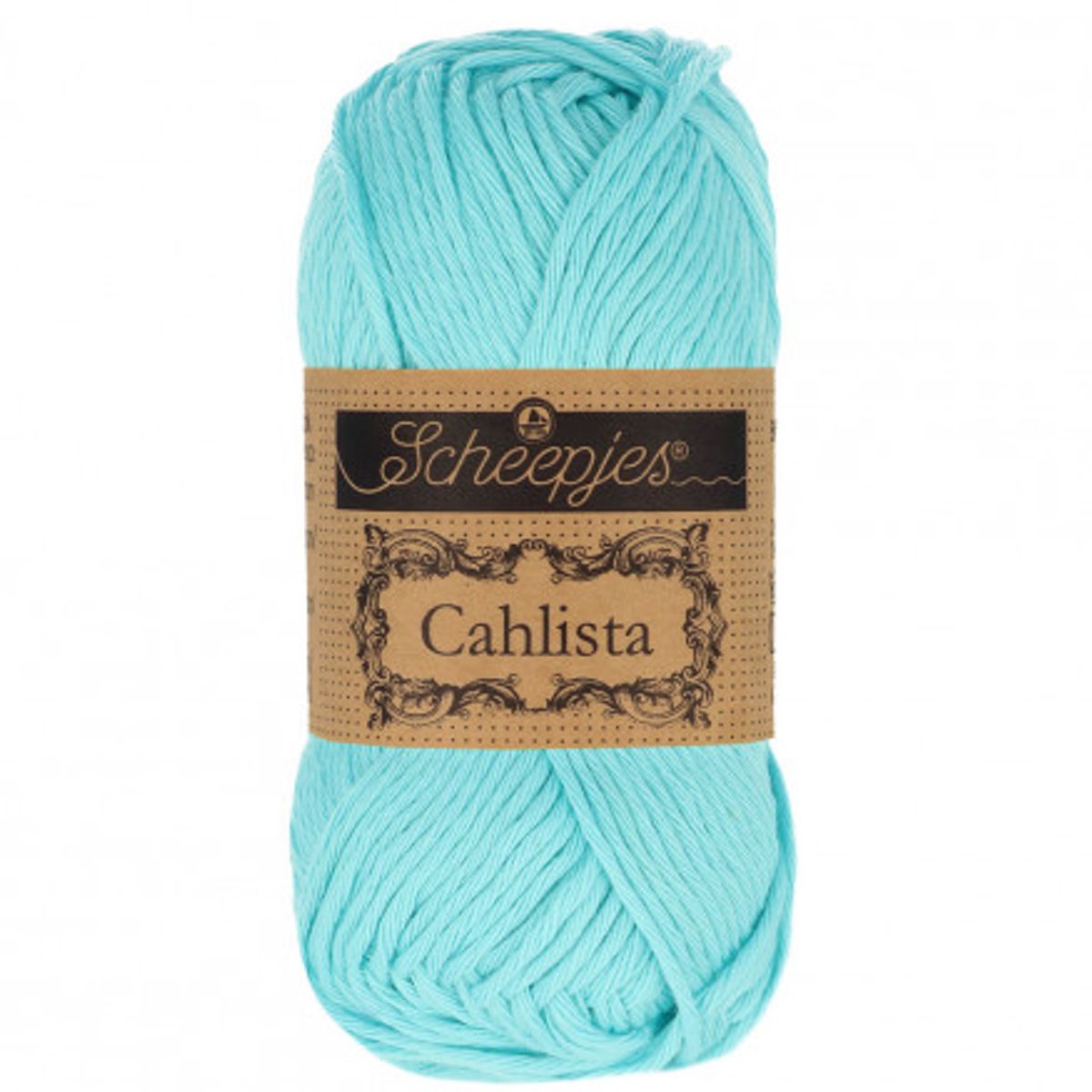 Scheepjes Cahlista Yarn Unicolor 397 Cyan