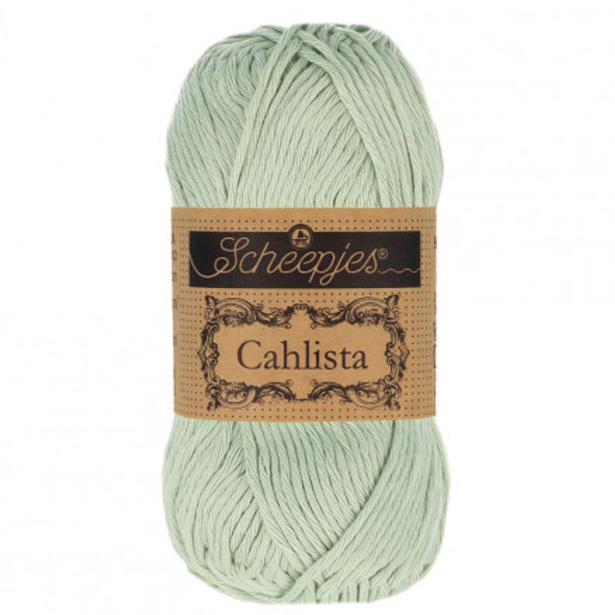 Scheepjes Cahlista Yarn Unicolor 402 Silver Green