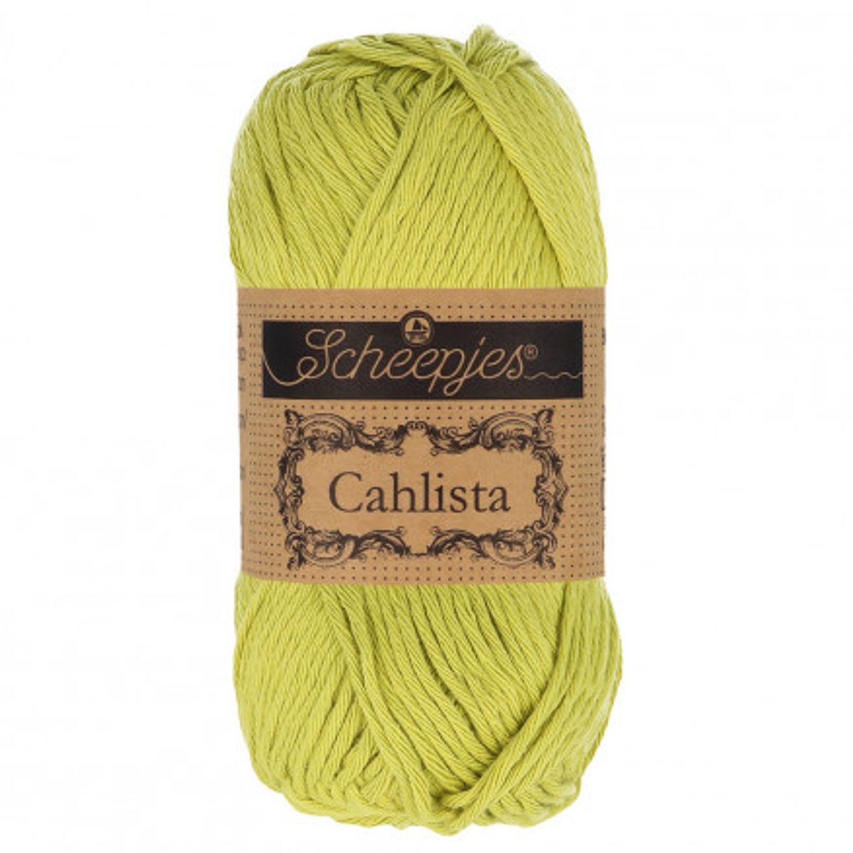 Scheepjes Cahlista Yarn Unicolor 512 Lime