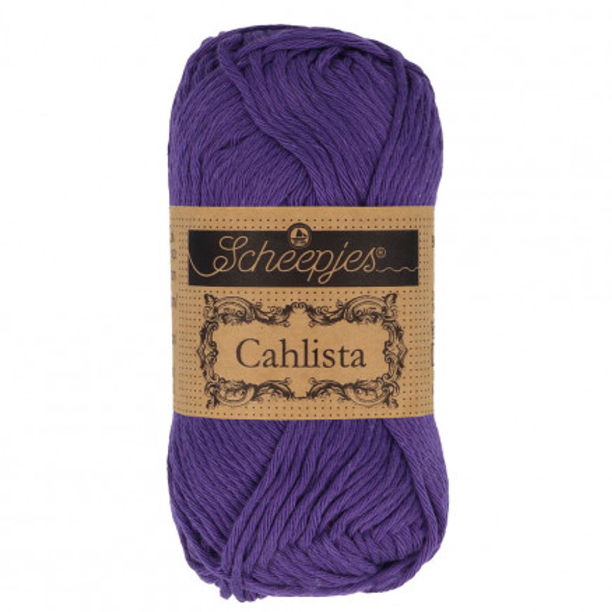 Scheepjes Cahlista Yarn Unicolor 521 Deep Violet