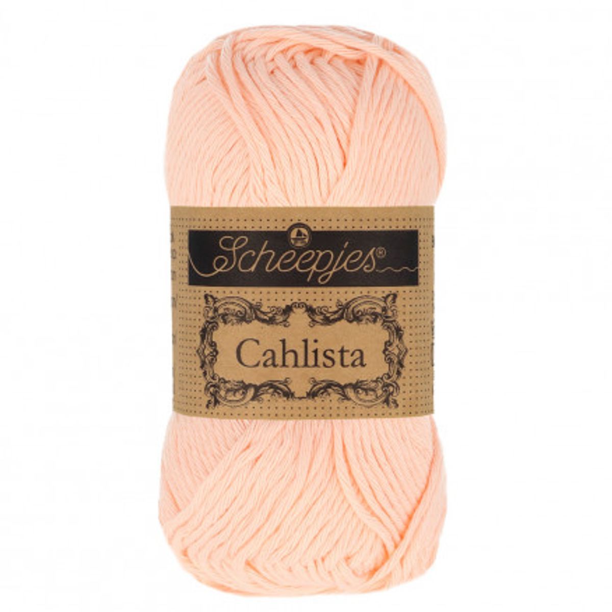 Scheepjes Cahlista Yarn Unicolor 523 Peach