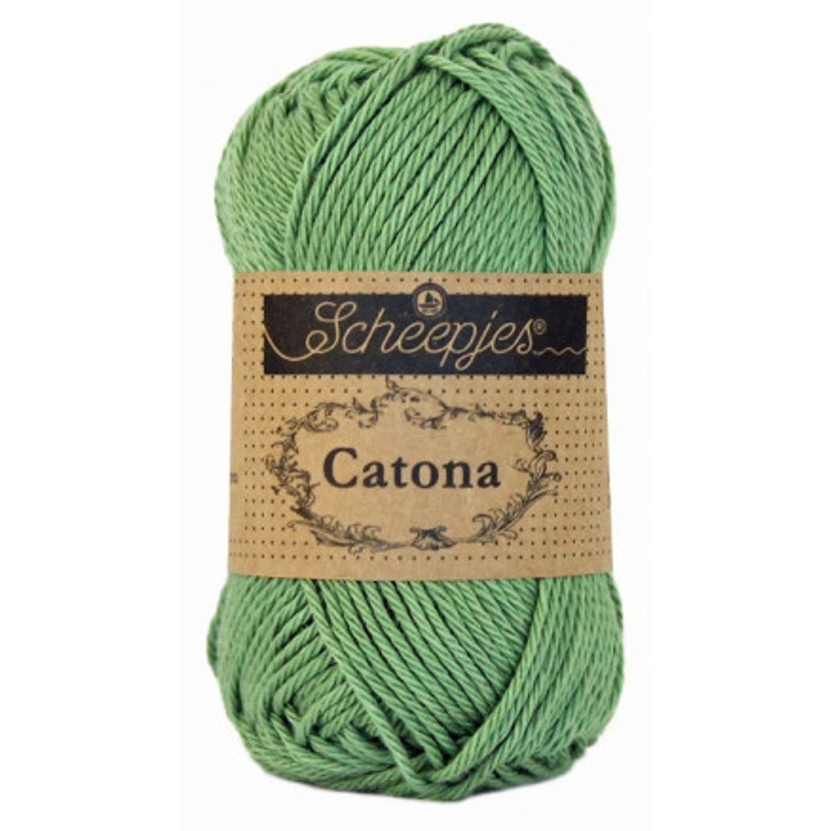 Scheepjes Catona Garn Unicolor 212 Sage Green