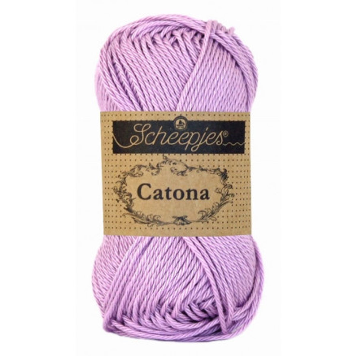 Scheepjes Catona Garn Unicolor 226 Light Orchid